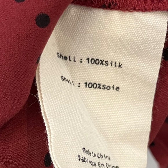 L’Agence Polka Dot Silk Blouse - Picture 16 of 16